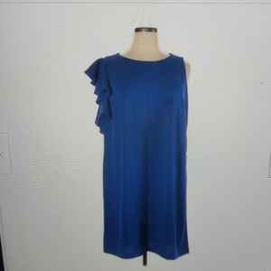 Lane Bryant Woman Blue Cocktail Dress Size 16
